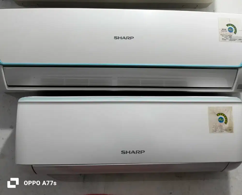 AC split Sharp 1 pk ,r32  mulus dan putih