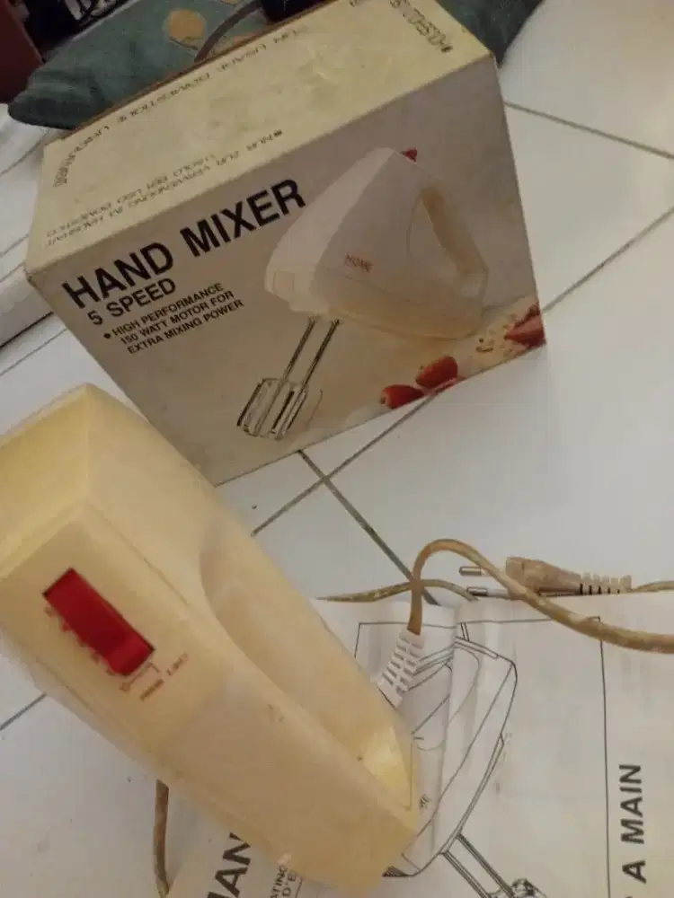 Hand mixer vintage dari Paris