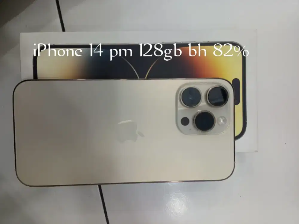 iPhone 14 pm 128gb 82%
