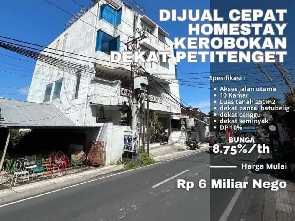 Dijual Home Stay area Kerobokan