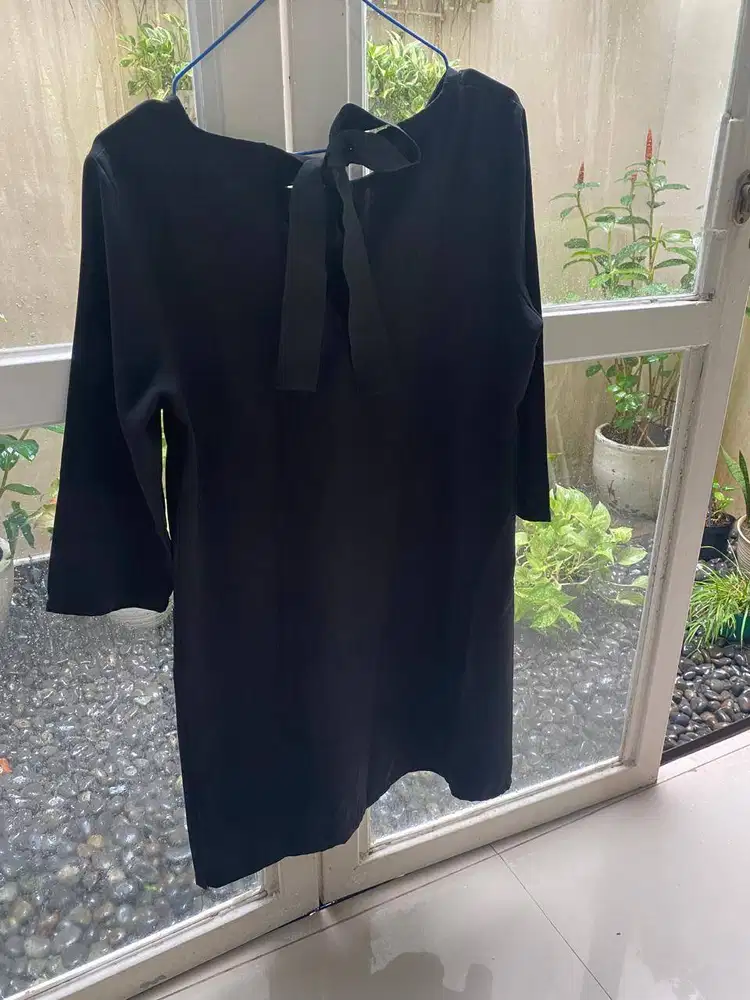 BLACK BLOUSE - COTTON INK – ALLSIZE - PRELOVED