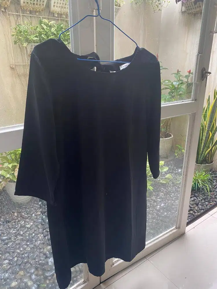 BLACK BLOUSE - COTTON INK – ALLSIZE - PRELOVED