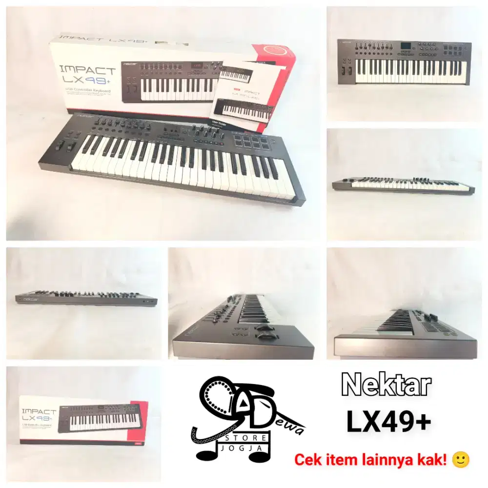 NEKTAR IMPACT LX49+ LX49 PLUS MIDI CONTROLLER KEYBOARD CONTROLER