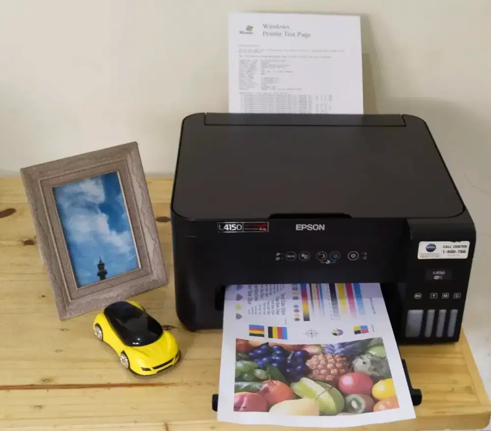 Printer Epson L4150 wifi bisa print scan copy modif pabrik siap pakai