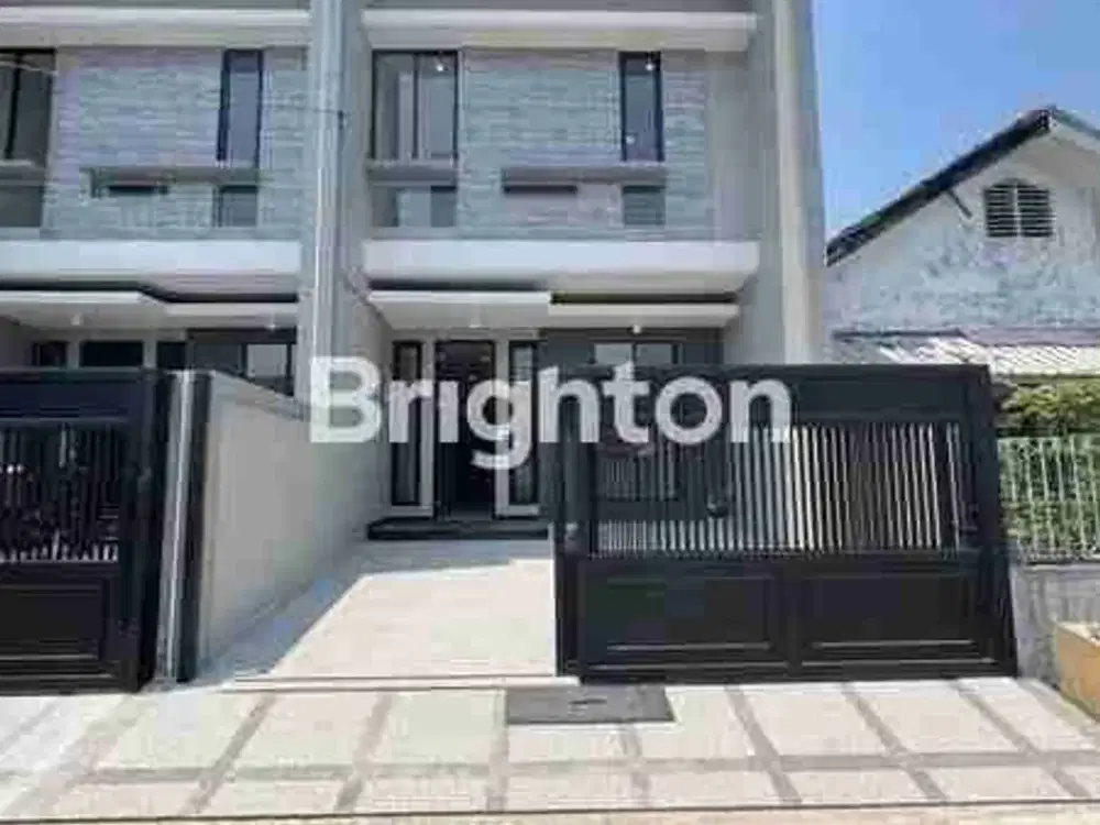 Rumah 2 Lantai Baru Gress Klampis Semolo Timur