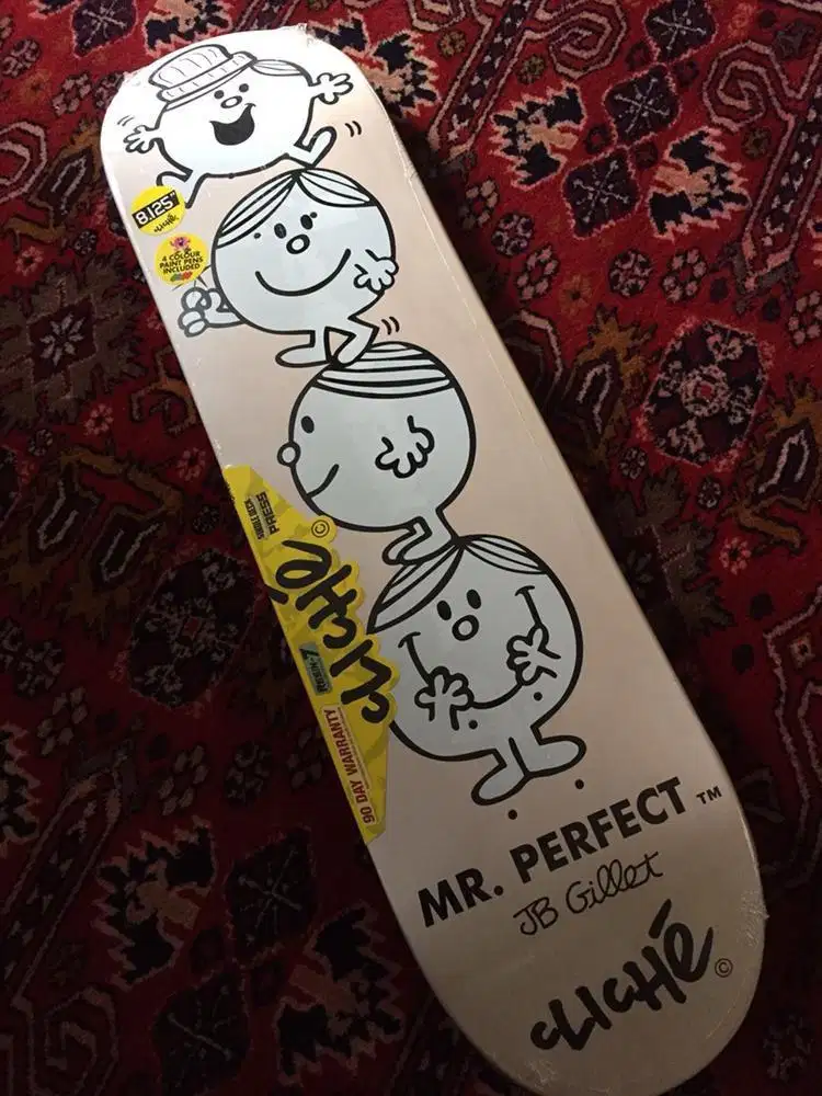 Papan Skate Cliche Mr Perfect Paint Pen R 7 JB Gillet Skateboard