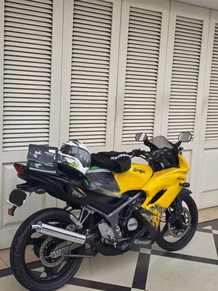 Kawasaki ninja rr 2013 kuning limited km 7 rbaan
