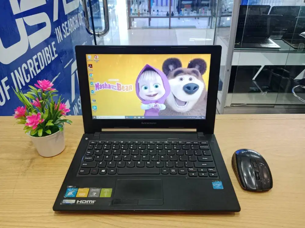 NOTEBOOK BUAT ANAK SEKOLAH LENOVO IDEPAD S20-30 SIAP PAKAI