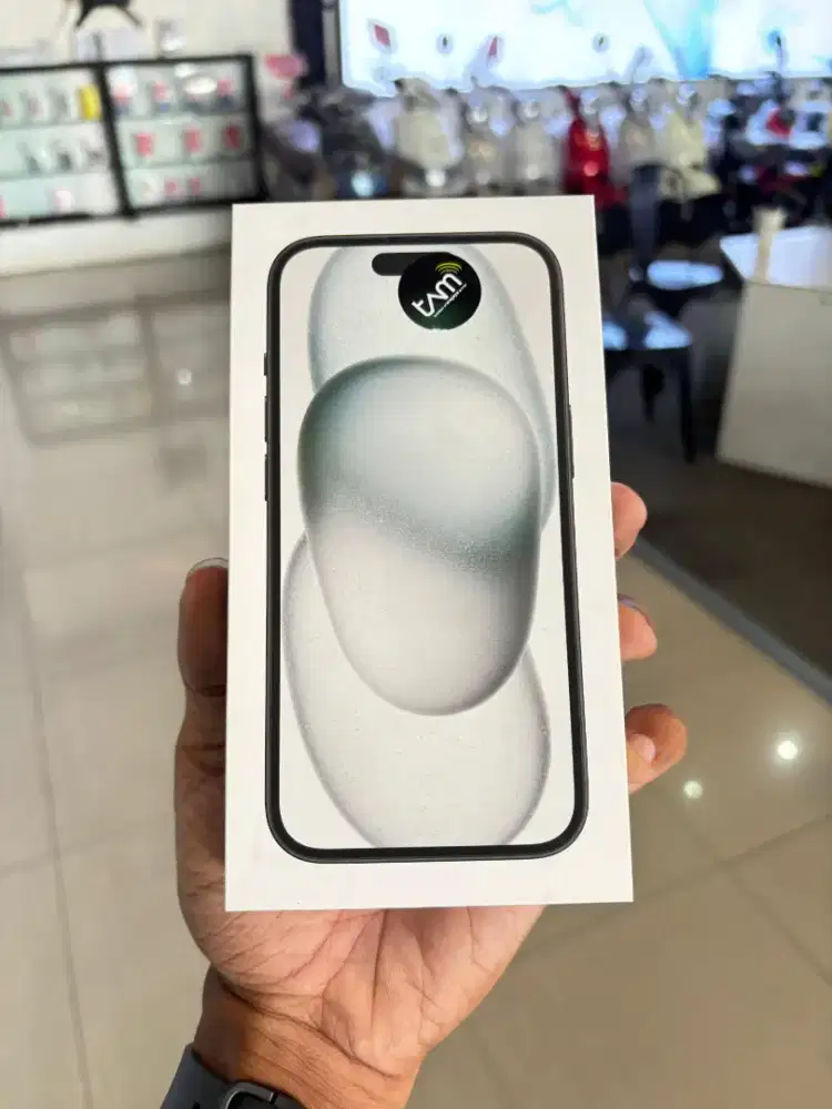 Iphone 15 internal 128 new resmi garansi iBox