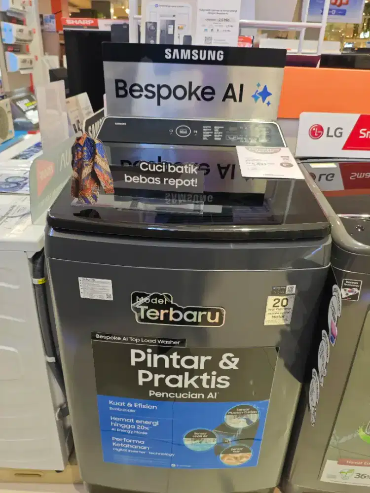 SAMSUNG MESIN CUCI TOP LOADING