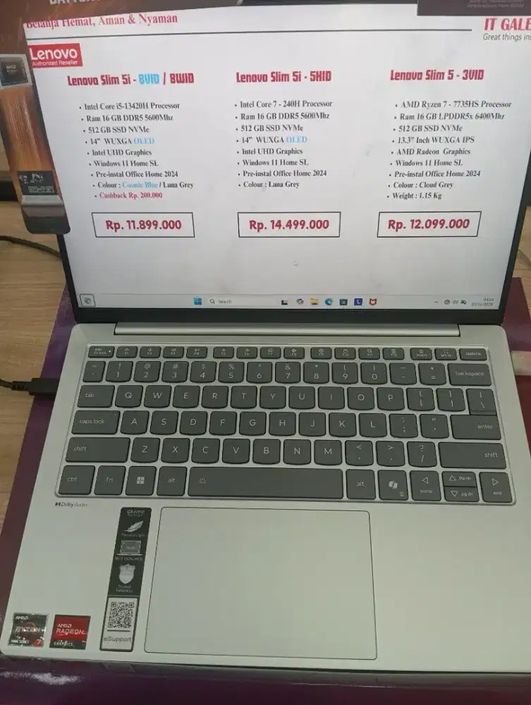 KREDIT LAPTOP Lenovo Slim 5-3VID