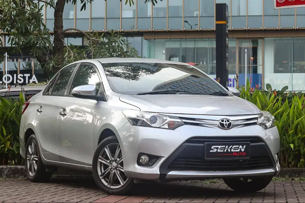 Toyota Vios 1.5G 1.5 G AT Matic 2015 Silver Metalik!!