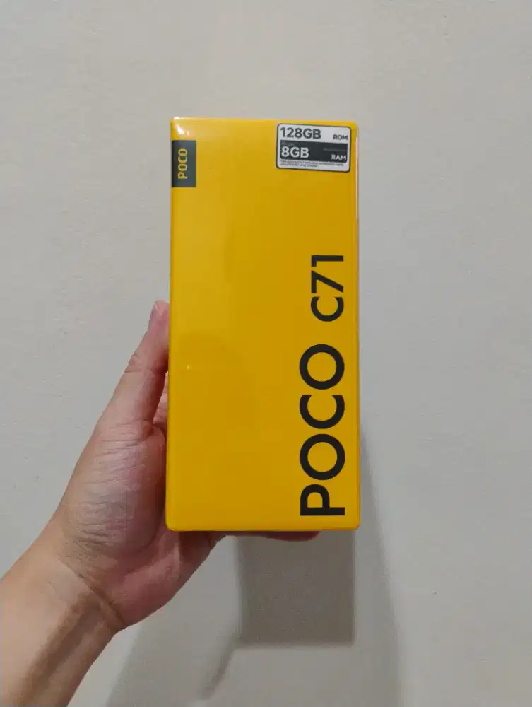 (BARU) Poco C71 4/128, SEGEL Garansi Resmi, Bisa COD