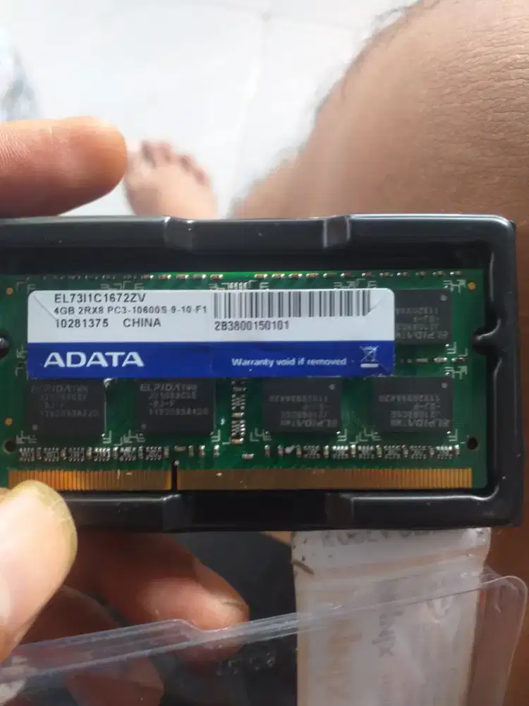 RAM Laptop DDR3 4Gb merk AData PC 10600