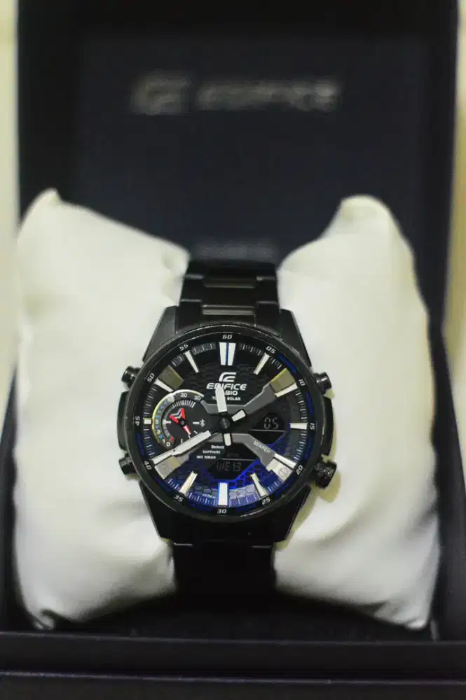 Jam Tangan Pria Casio Edifice ECB-S100DC-2ADF