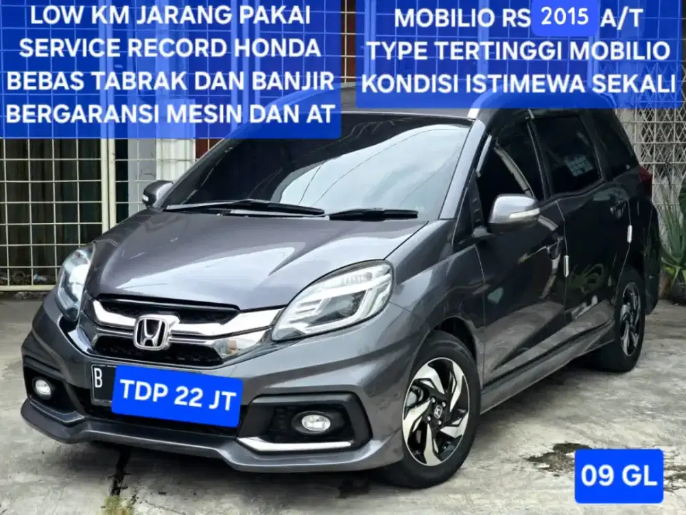 Honda Mobilio 2015 RS Cvt AT Automatic model 2014 E S Prestige 2016