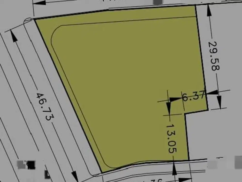 DISEWAKAN KAVLING KOMERSIAL 1414 METER JAKARTA PUSAT LOKASI STRATEGIS