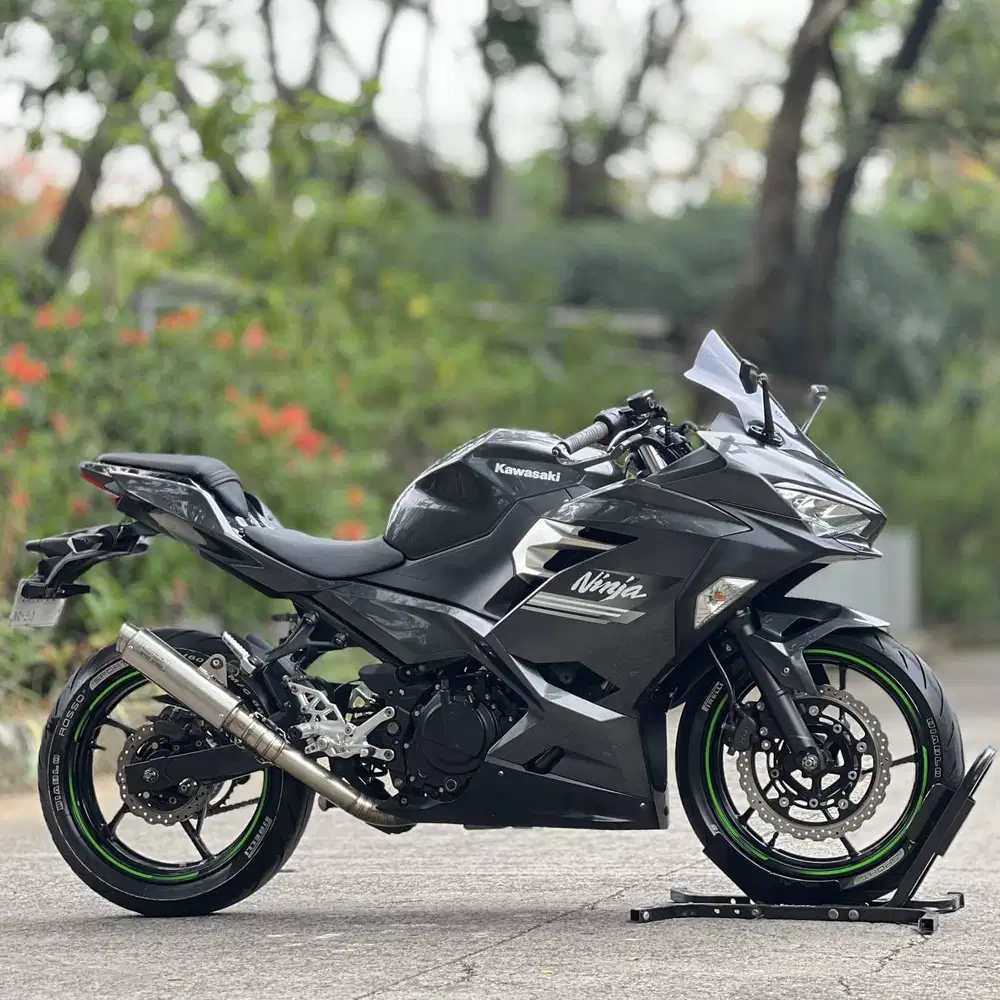KAWASAKI NEW NINJA 250 FI GREY 2021 SIAP NGEBUT