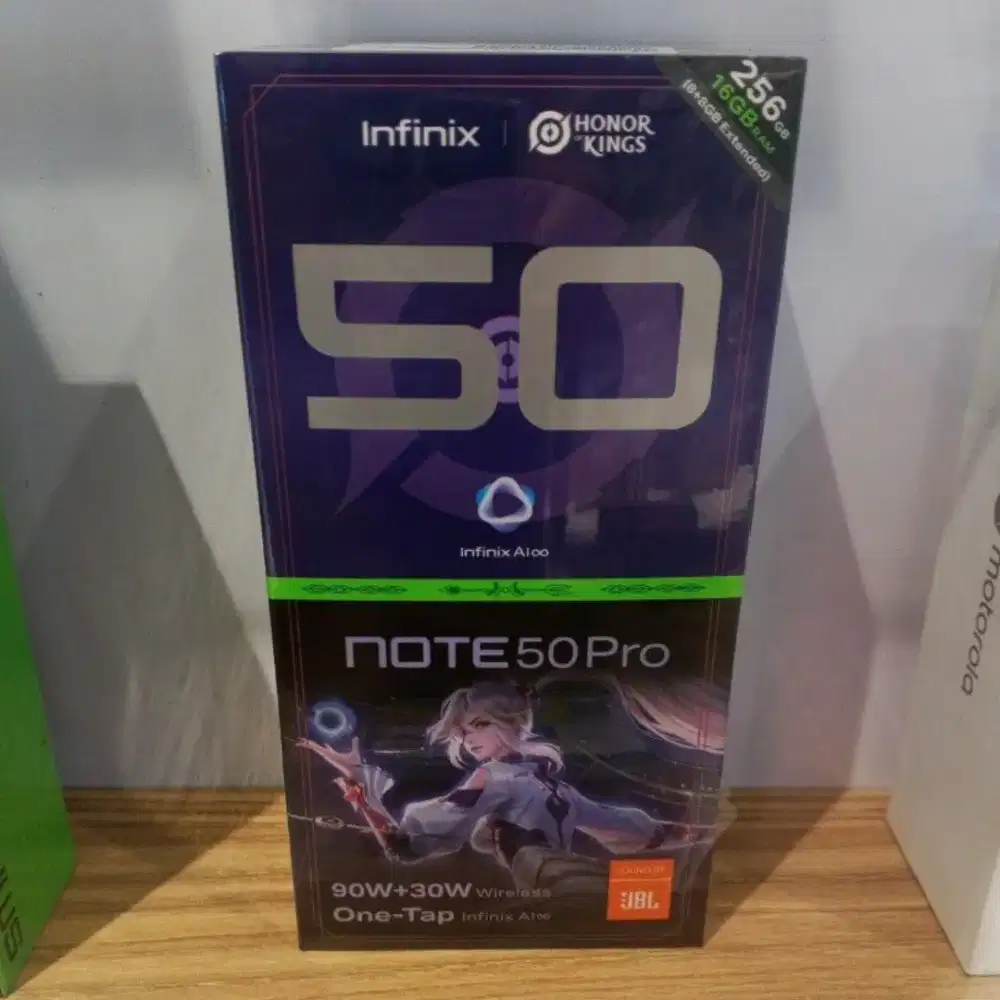 INFINIX NOTE 50 PRO 8/256 GARANSI RESMI FRESH NEW SEGEL