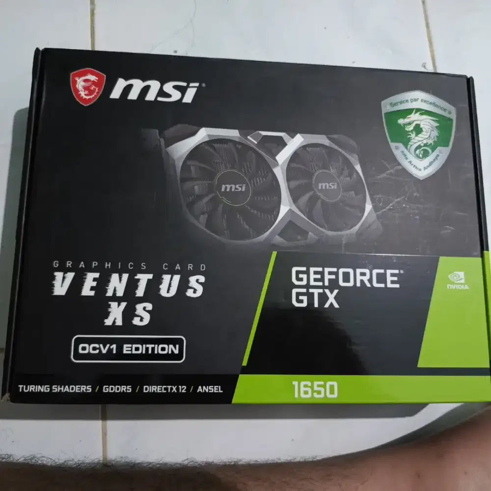 NVIDIA GTX 1650 4 GB DDR6