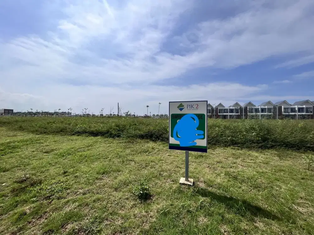 Dijual Kavling Komersil Thamrin PIK 2 Luas 450m2 23,5juta/meter!!