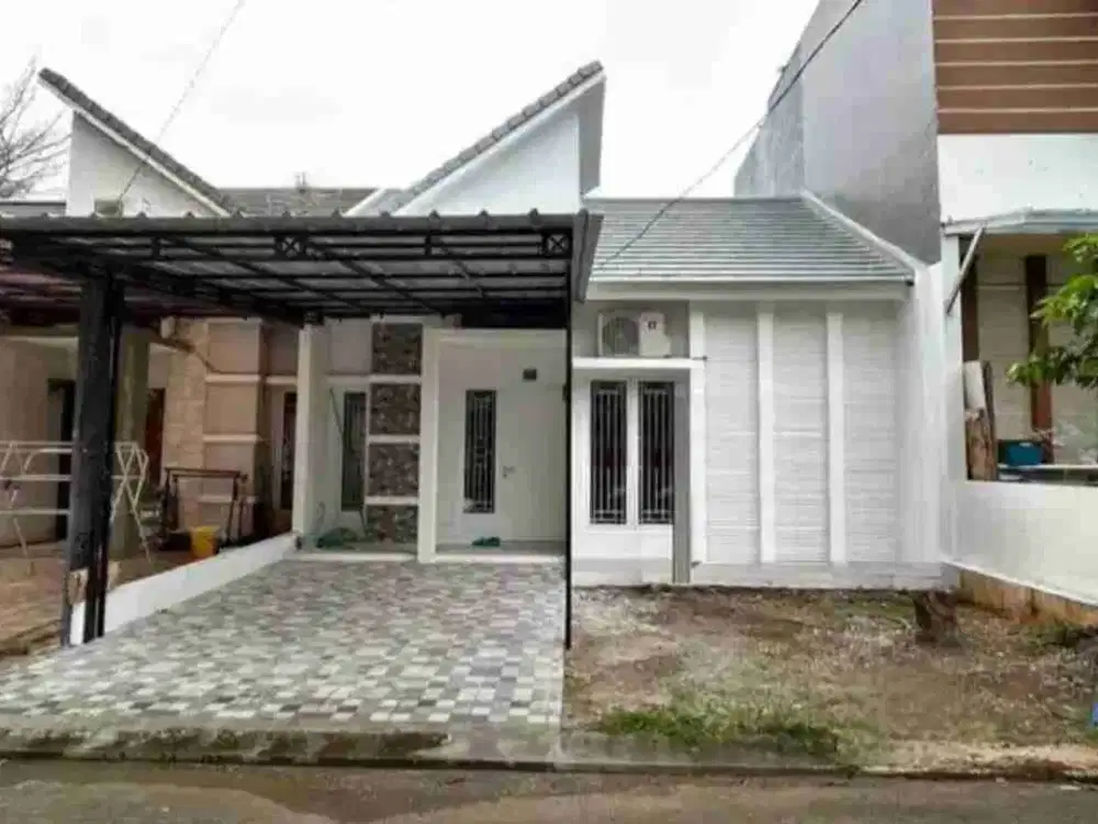 Rumah Serpong Garden 3 menit ke Stasiun Cisauk 10 menit ke toll dan Pasar Intermoda