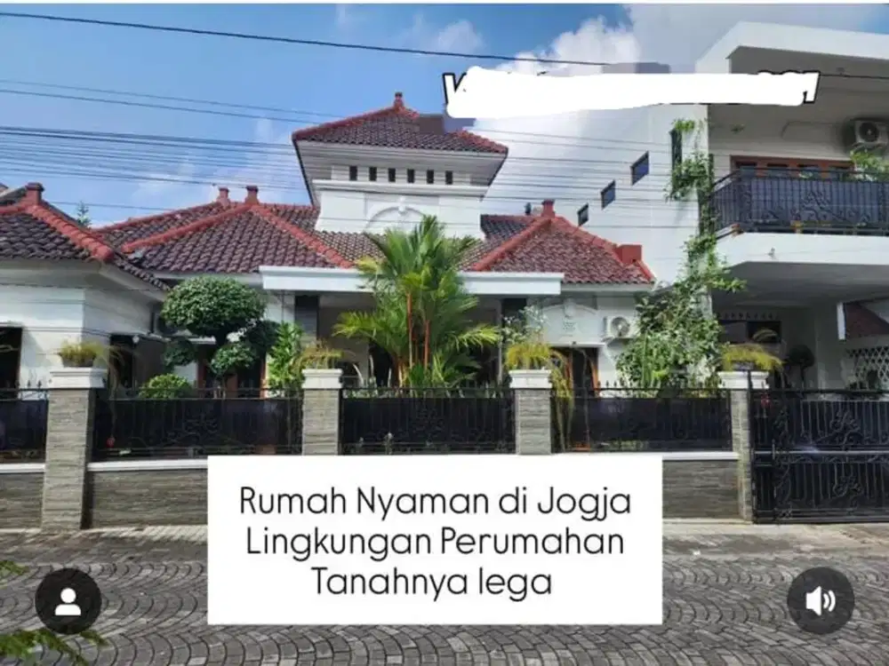 Di Jual Rumah Nyaman di Lingkungan Strategis dekat Lotte Mart Maguwoharjo