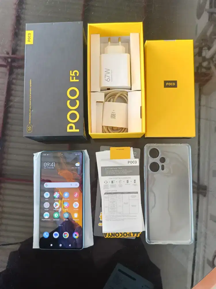 Poco F5 8/256 lengkap