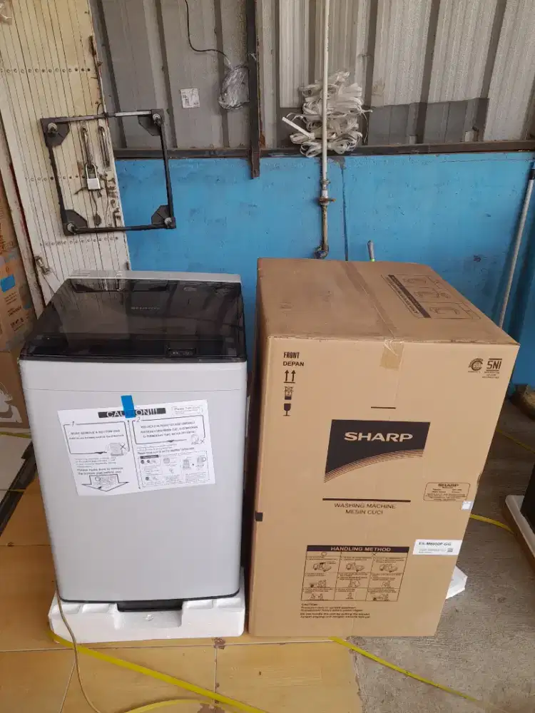 MESIN CUCI SHARP TOP LOADING (8kg) ES-M8000P