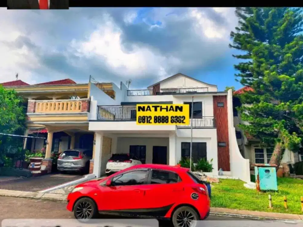 Rumah 3 lantai design minimalis bagus & murah