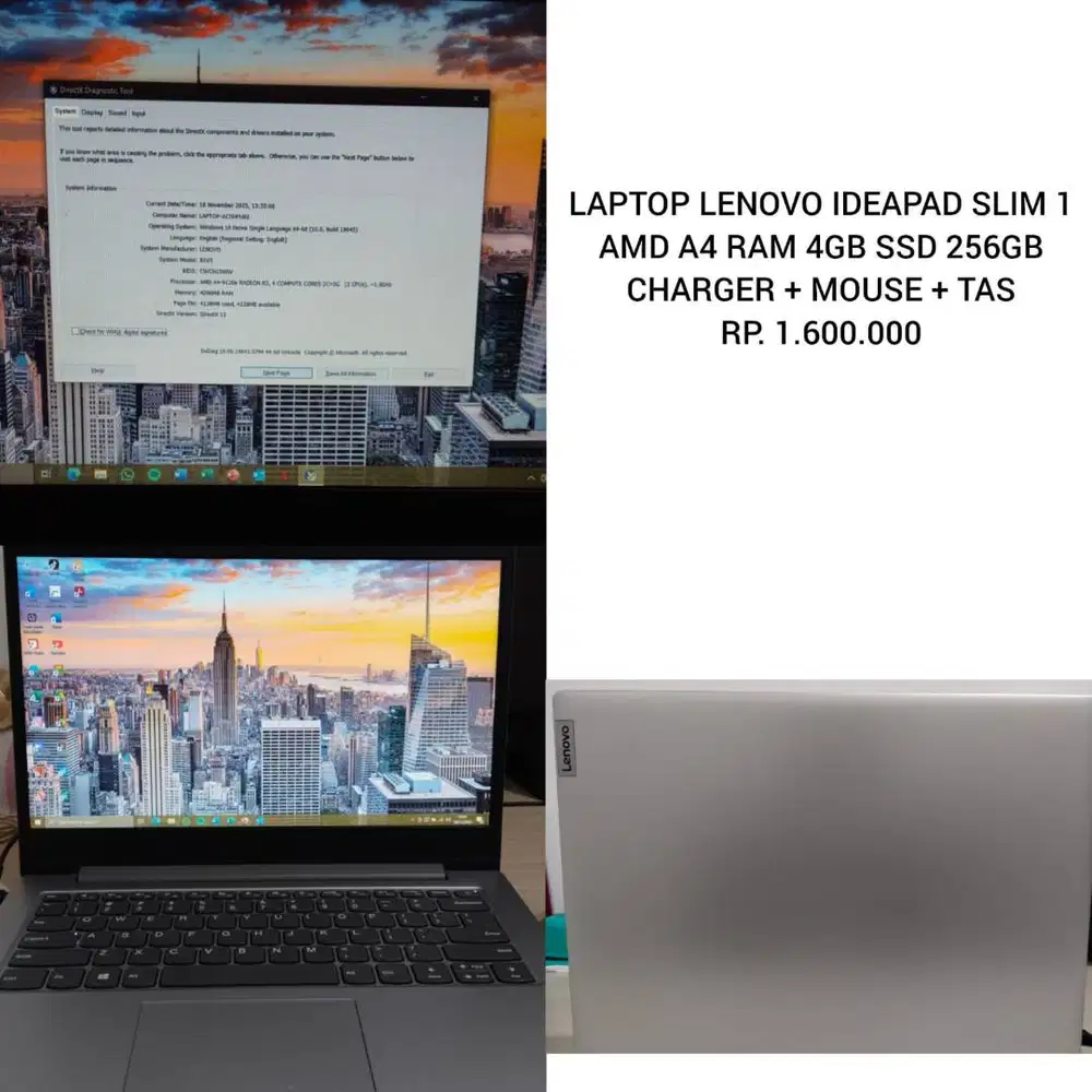 LENOVO IDEAPAD SLIM 1 – RINGAN, SIMPLE, SIAP KERJA!