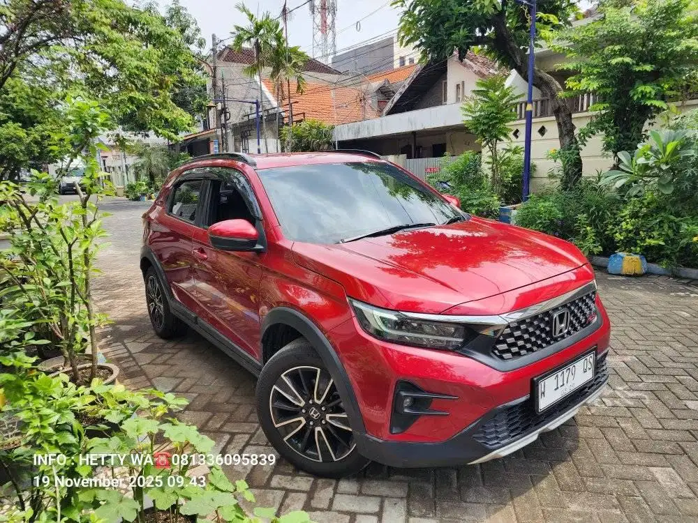 HONDA WRV RS 2023 MATIC MERAH, Terawat, Low Km