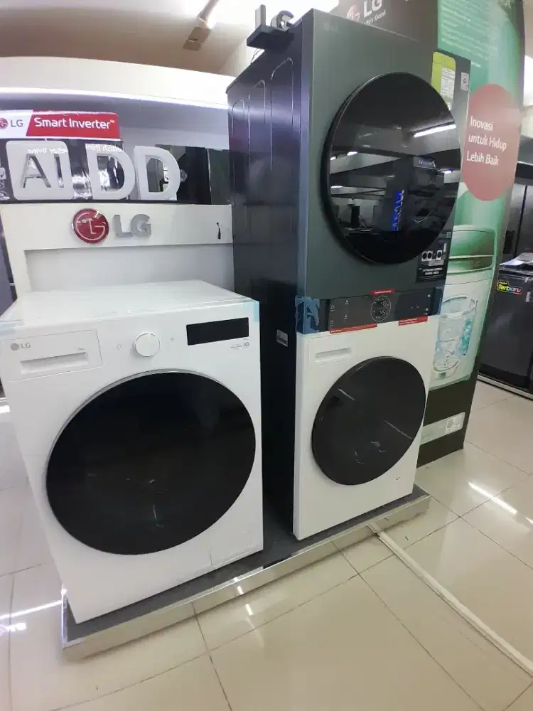 Kredit Mesin cuci LG 1tabung nyuci tanpa ribet