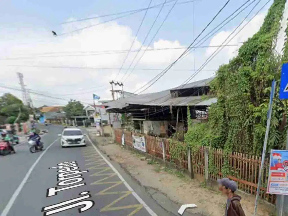 Tanah di Jalan Rudus depan SMP 9 dan 10 Palembang