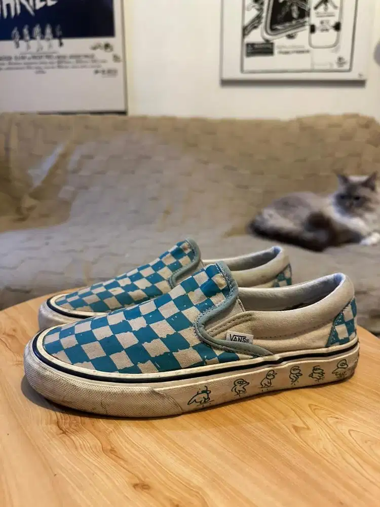 Vans chackerboard x kakao friends