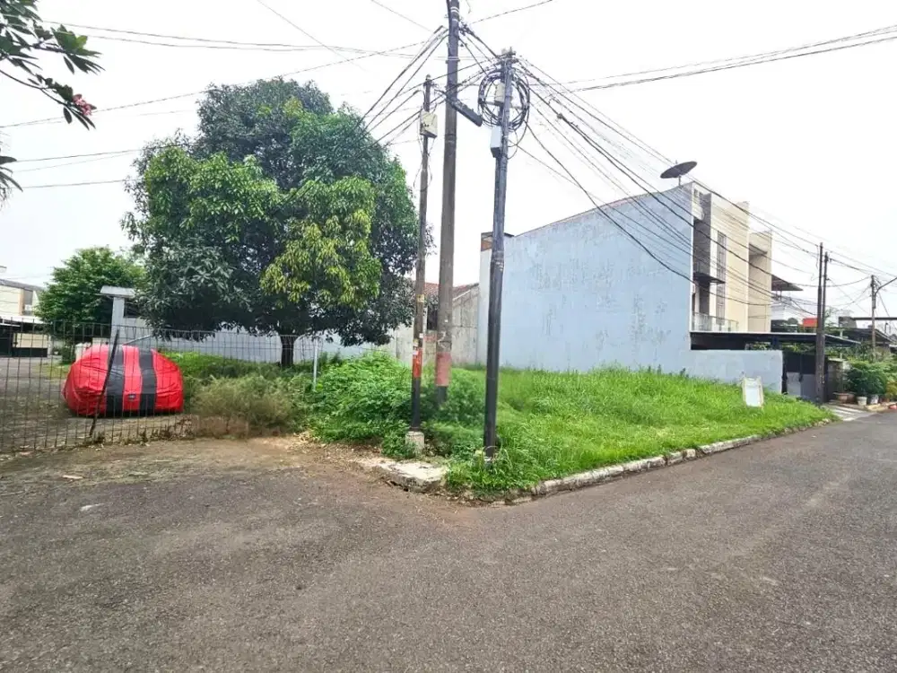 Kavling Dijual Murah Citra Garden 2 , Kalideres Harga di bawah NJOP, Hoek Luas 287 m2