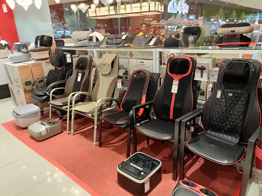 Cicilan kursi pijat Lexata