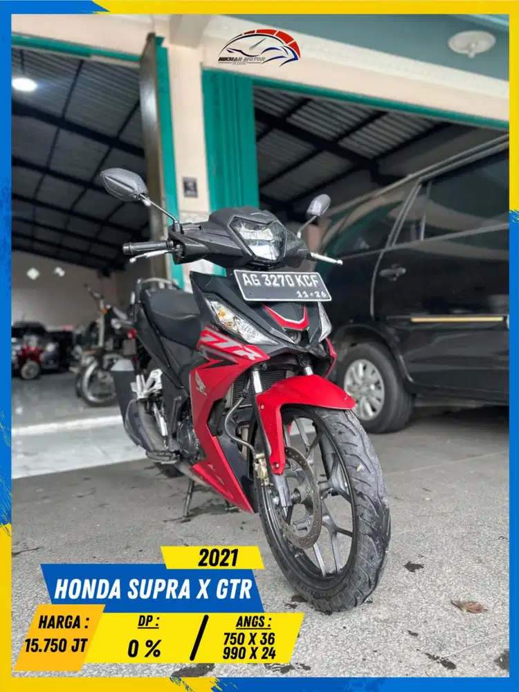 HONDA SUPRA X GTR 2021 PLAT AG GASS LURR HIKMAH MOTOR KEPUH MALANG