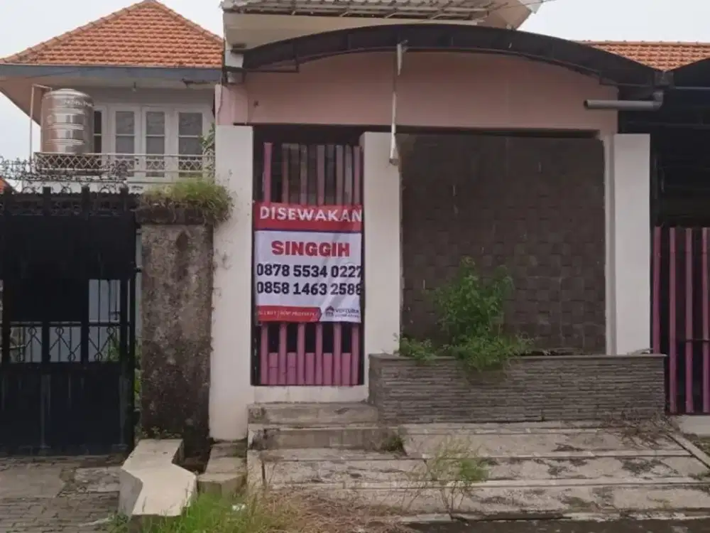 Disewakan Rumah Jl. Kinibalu, Surabaya Pusat. dekat Tunjungan Plaza, Kedungdoro, Tidar, Raya Arjuno