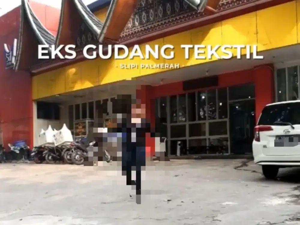 Disewakan Eks Pabrik Tekstil/Rumah Makan di Slipi Palmerah, Jakpus LT.520m2