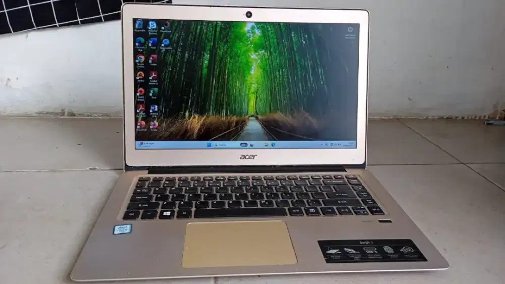 Acer Swift 3 Core i5 Gen7 Ram4 ssd256Gb Batre Awet
