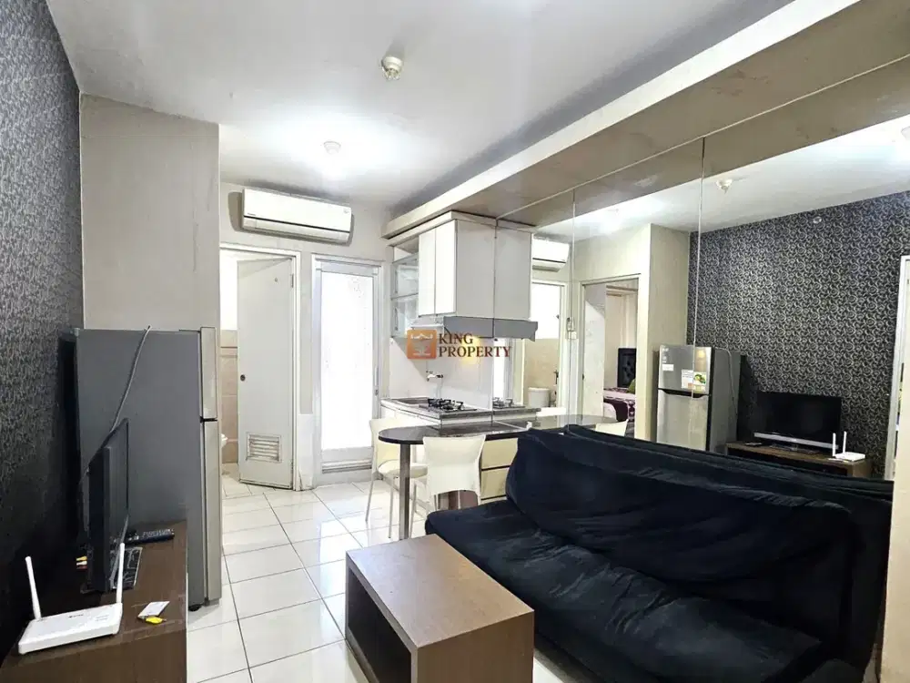 Rekomen Murah! 2BR 35m2 View Laut Furnished Minimalis Green Bay Pluit Greenbay