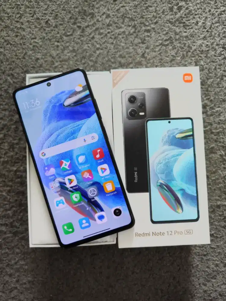 Redmi Note 12 Pro 8/256 5G Mulus Fullset