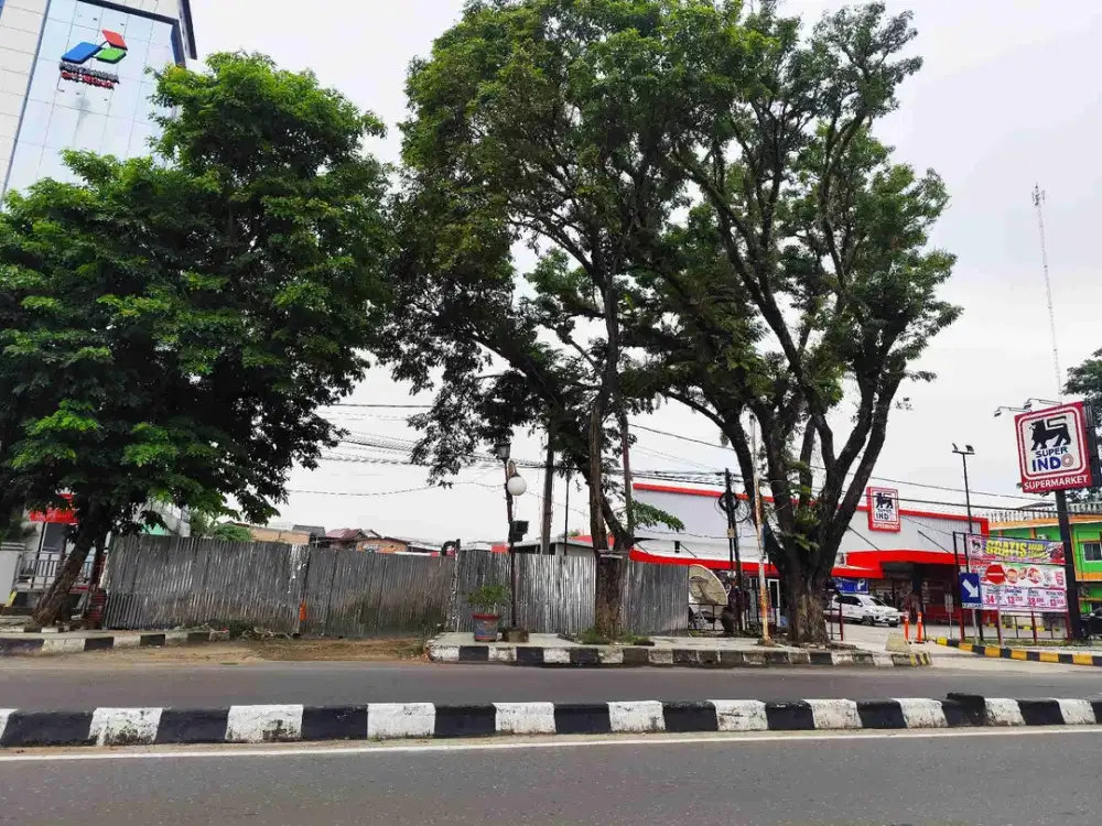 Disewakan Tanah di Jl. Merdeka Jantung Kota Palembang samping Superindo Merdeka