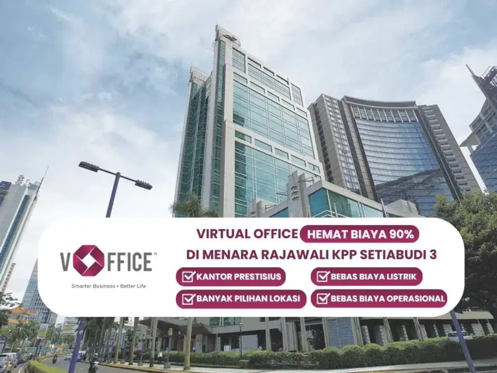Sewa Kantor Virtual Office di Menara Rajawali KPP Setiabudi 3