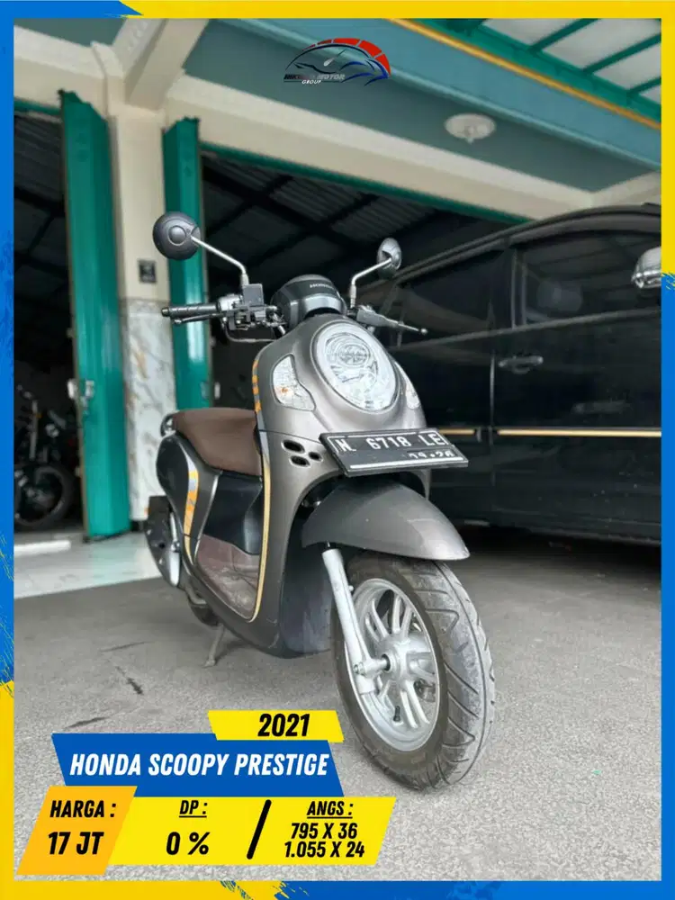 HONDA SCOOPY 2021 NDANG SATSET MASZEHH HIKMAH MOTOR KEPUH MALANG