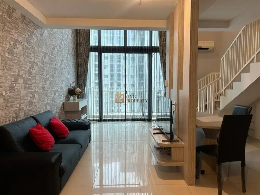 Tinggal Nyaman, Hidup Tenang Disewakan apartemen 1br lantai mezain terhubung 2 mall central park dan neosoho lokasi yang strategis