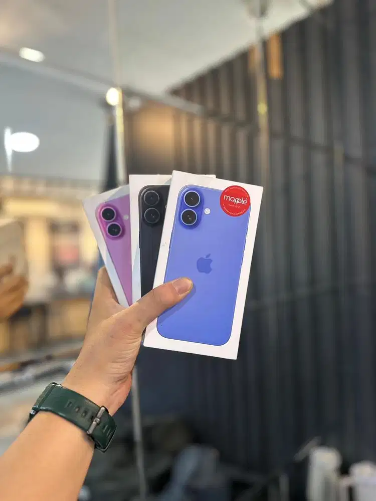 Iphone 16 128GB Pink, Blue, Black New Unit BNIB