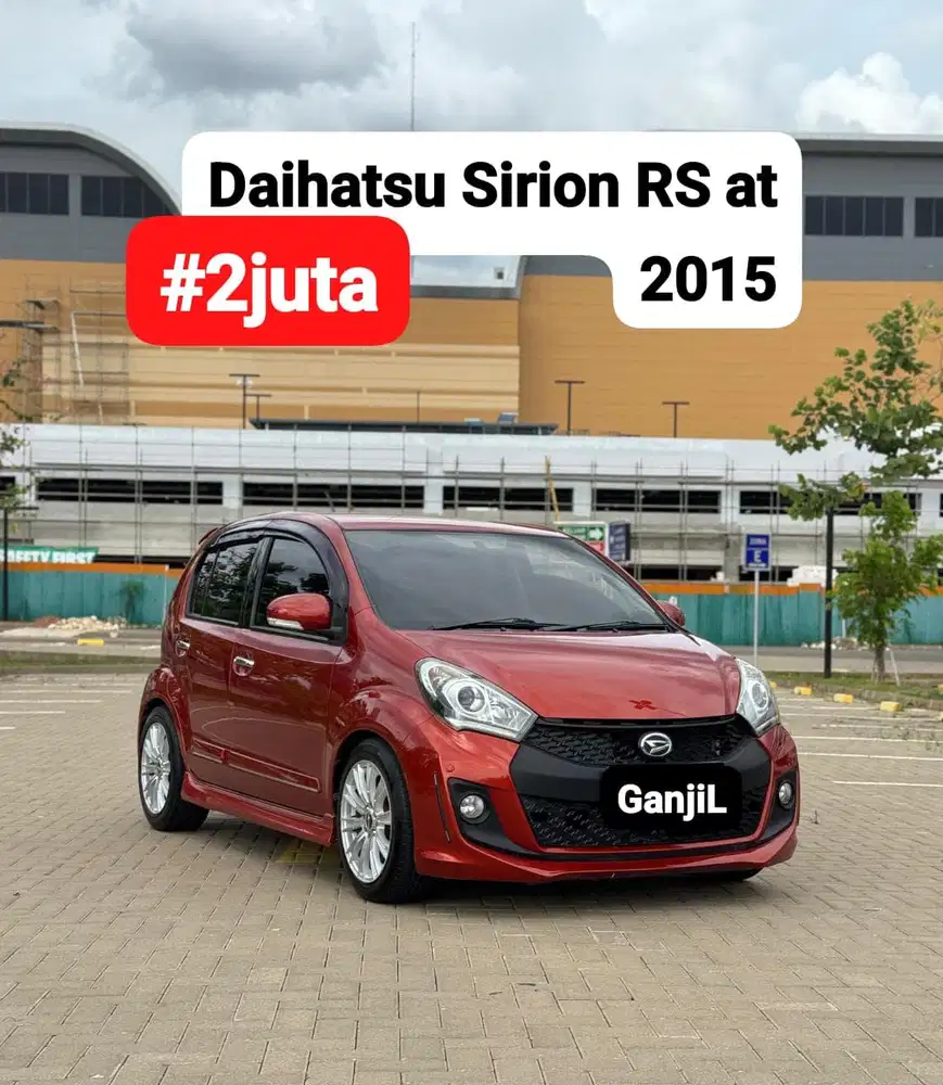 Daihatsu Sirion RS at 2015 orange #2juta