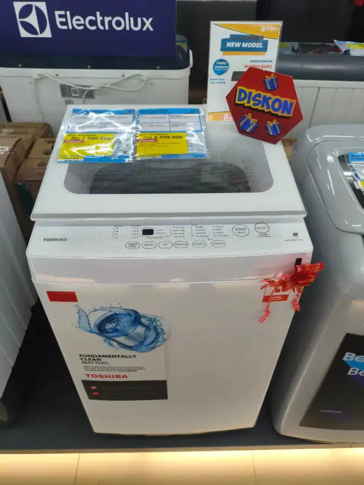 Promo Mesin Cuci Top Load Toshiba 7 KG Cicilan Tanpa DP Bunga 0%